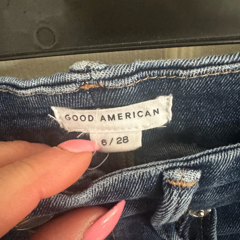 Good American Women's size 6/28 Good Legs Skinny High Rise Stretch Jeans - Picture 5 of 14